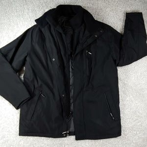 Johnston & Murphy Mens Black Jacket